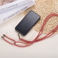 thumbnail image 5 of Phone Lanyard Crossbody Adjustable Neck Lanyard with Transparent Lanyard Patch for Smartphone Orange Red 1 Pcs, 5 of 5