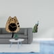 thumbnail image 2 of Reloj de pared,Reloj de pared decorativo con forma de gato para sala de estar silenciosa,Figura de escritorio,Estatua de pavo real en estante,escritorio,decoración del hogar,Figuras, 2 of 8