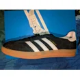 thumbnail image 3 of Adi-das Men's Sz 11 Gazelle Indoor Sneaker Black White Gum Casual Shoes H06259, 3 of 6