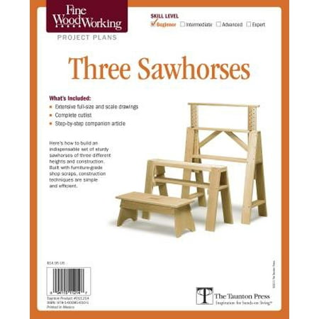 Fine Woodworking's Three Sawhorses Plan (Other)