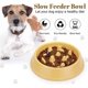 thumbnail image 2 of Slow Feeding Dog Plate Suitable For Small And Medium-sized Dogs And Cats Non-slip Slow Food Healthy Puppy Bowl Puzzle Maze, 2 of 4
