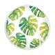 thumbnail image 2 of Xihbxyly Toalla de Playa Tropical, Diseño Redondo Extragrande, Microfibra Supersuave, Secado Rápido para Aventuras Al Aire Libre, Camping, Yoga y Piscina, 150 X 150 Cm, Detalle de Borlas., 2 of 2