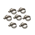 thumbnail image 4 of New Wholesale Lot 10pcs 1/2"-3/4" Adjustable Stainless Steel Metal Drive Hose Clamps Fuel Line Worm Clip, 4 of 4