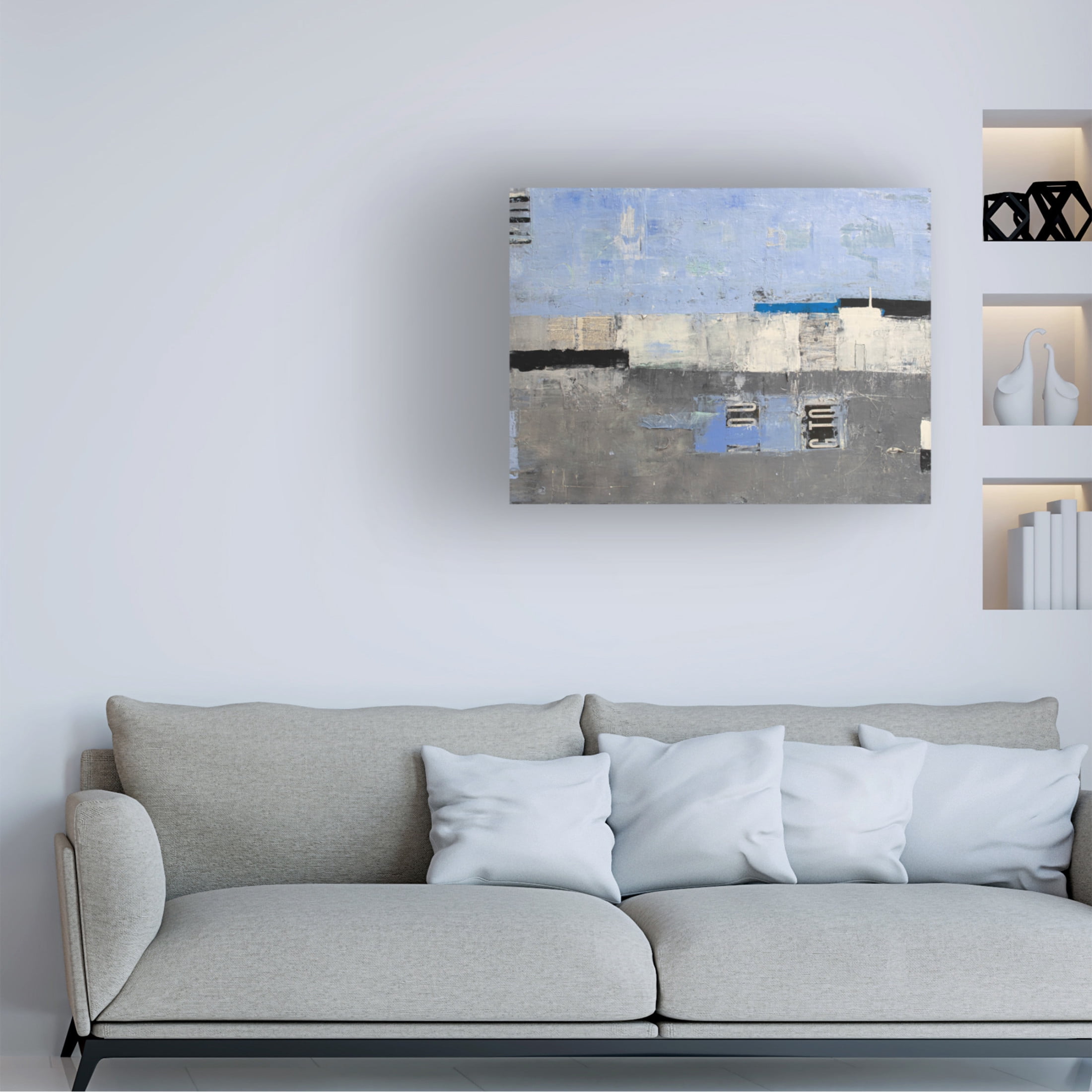 Trademark Fine Art Erin Ashley Between the Exits Canvas Wall Art