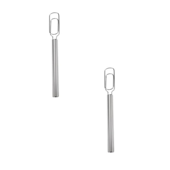 2PC Dough Whisk, Pastry Blender, Small ring-shaped Danish dough mixer,mixing tool for baking sourdough bread