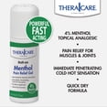thumbnail image 5 of TheraCare 4% Menthol Roll-On | Cold Hot Sensation | Pain Relief Gel | 2.5 oz. 73 mL | Non-Greasy Formula | Immediate Penetrating Action | Topical Analgesic, 5 of 9