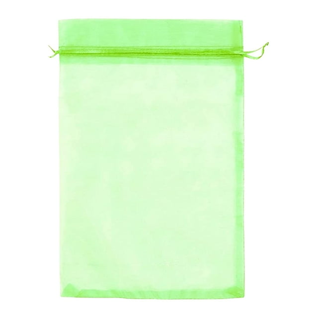 Fruit Bags 2024 Upgraded Garden Netting Bags With Drawstring 100 Pcs Fruit Netting Bags Reusable Netting Barrier Bags For Protecting Fruits And Vegetables