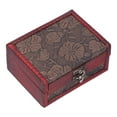 thumbnail image 1 of Vintage Jewelry Box, Jewelry Box Sophisticated Workmanship Multifunctional Retro Old Treatment Exquisite Flower Pattern  For Storage For Decoration For Props, 1 of 8