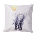 thumbnail image 1 of Mialoley Unique Ananas Animaux Imprimé Carré Décoratif Housse de Coussin, 1 of 5