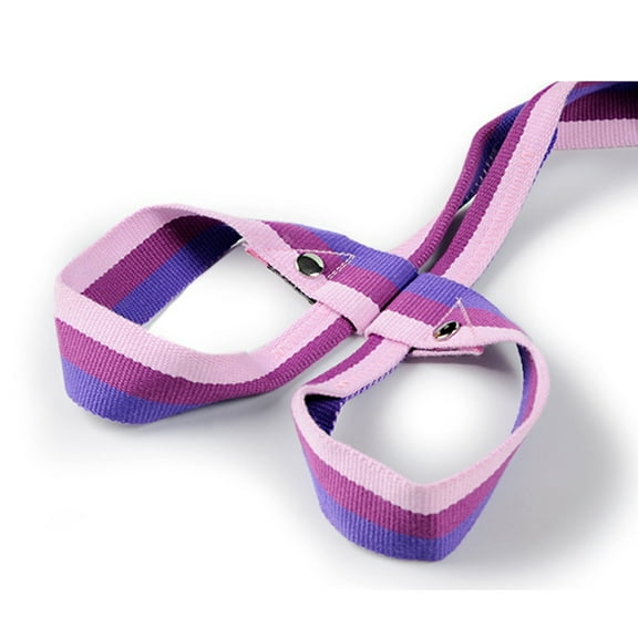 UPKOCH Adjustable Yoga Mat Strap for Thick Mat Simple Design Purple Red Pink 1Pcs 68.5x1.5x0.2in