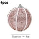 thumbnail image 2 of 4 piezas de bolas navideñas de espuma brillante de 3,15 pulgadas para decoraciones de árboles de Navidad, 2 of 5