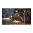 thumbnail image 2 of Christmas Barn Garage Door Banner Large Christmas Background Christmas Door Decorations Holiday Cover Garage Banner For Outdoor Christmas Garage Door Banner, 2 of 4