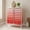 Gradient Pink, variant on Demi Bonn 20 Drawers Storage Rolling Cart Studio Organizer with 4 Universal Casters, Gradient Pink