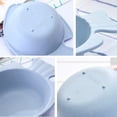 thumbnail image 3 of HWRETIE Fish Shaped Plastic Bowl Lightweight Dessert Soup Rice Salad Snack Serving Bowl for Home Kitchen Daily Dining Picnic Outdoor Use, 3 of 7