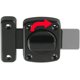 thumbnail image 3 of EMS250U-B EMS250U-B Pestillo de puerta giratorio Pestillo de puerta con 6 pernos, para gabinete de ventana y jardín, acabado de metal negro mate esquí esquí Gafas de esquí, 3 of 5