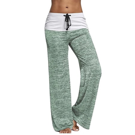SILENRADAWN 1Pack Light Yoga Harem Pants for Women Quick Dry Loose Trousers
