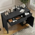 thumbnail image 6 of Vabches 47" Executive Desk with Charging Station & Cabinet, Wood Home Office Desk with Large Drawers,Workstation Table for Study, 6 of 7