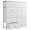 White, variant on Dresser for Bedroom with 12 Drawers Tall Dressers for Bedroom Fabric Dressers & Chest of Drawers with Sturdy Metal Frame, Wood Top, for Woman, Closet, 40.6" W x 11.8" D x 44.5" H (Grey)