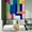 Self-Adhesive, variant on Idea4wall 3pcs Geometric Color Blocks Vibrant Multi-Color Modern Wall Murals, Not Peel and Stick, Non-Woven Wallpaper Large Wall Decoration for Rooms, 72"x96"