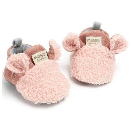 

RVROVIC Baby Boys Girls Cozy Fleece Booties Warm Winter Socks