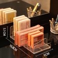thumbnail image 1 of Organizador de paleta de sombra de ojos, bandeja de almacenamiento de polvo, estante de cosméticos para mujer, organizador de maquillaje, soporte para compartimento de herramientas de maquillaje, 1 of 5