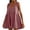Solid, variant on Ytndtr Women Summer Sleeveless Mini Dress Casual Loose V Neck Sundress