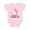 AD-Pink, variant on Inktastic 1st Mothers Day Unicorn Baby Girl Girls Baby Bodysuit