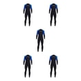 thumbnail image 1 of Sonducket Men Diving Wetsuit for Water Sports Wet Zip Warm Body Suit Full Surf Back Type2 NO2, 1 of 1