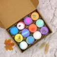 thumbnail image 5 of Bath Bombs Gift Set 12 Pcs Shea & Coco Butter Dry Skin Moisturize, Perfect For Bubble Spa Bath, 5 of 5