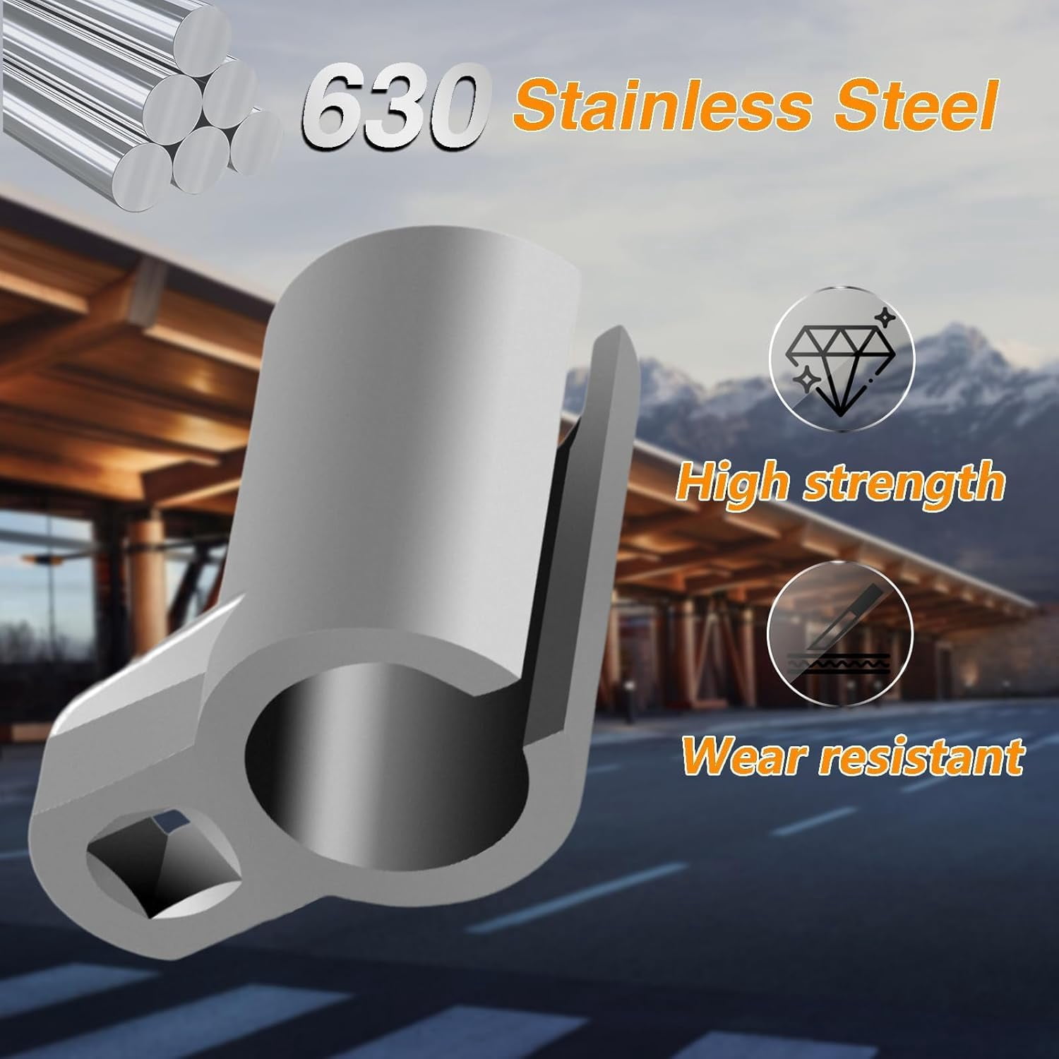 Upgrade Stainless Steel Turbo Vane Position Sensor Socket Tool Compatible with Chevrolet GMC Silverado Sierra 2500 3500 HD 6.6L & Duramax Diesel LLY LBZ LMM LML Isuzu F Series Diesel Engines 2004-UP