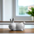 thumbnail image 3 of WHAMVOX  Ai Floral Ceramic Succulent Flower Pot Desk Ornament, 3 of 8