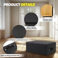 thumbnail image 3 of Portable Pilates Sitting Box, Non-Slip Reformer Sit Box for Home Gym, Premium Leather and Plywood Construction, Pilates Exercise Accessory, 3 of 4