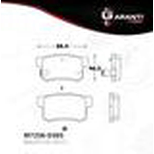 Balata Garanti Para Acura Legend 1986 - 1990 (Garanti)
