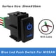 thumbnail image 1 of Blue Led 12v Push Button Switch With Wiring Connector Replacement Switch For Nissan Pathfinder Navara Patrol Y61/62 X-trail T31, 1 of 1