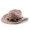 Khaki, variant on Classic Western Wide Brim Hat For And Timeless Cowboy Style With Like Finish Elegant Southwestern Fedora Unisex Birthday Cowboy Hat