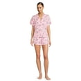 thumbnail image 2 of Hello Kitty Women's Pajama Set, 2-Piece, Sizes XS-3X, 2 of 5