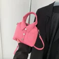 thumbnail image 5 of Bolsos de mano de alta calidad con cremallera, estilo de diseñador de PU, bolsos de hombro compactos para mujer, bolso cuadrado 2024, envío gratis, 5 of 5