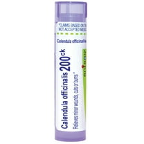 Boiron Calendula Officinalis 200CK, Homeopathic Medicine for Minor Wounds, Cuts Or Burns, 80 Pellets