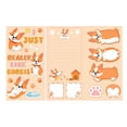 thumbnail image 1 of SIYTUAU Animal Shaped Sticky Note Set For Students Cow Design Notepads With Frim Adhesive For Reminders And Marking Orange, 1 of 7