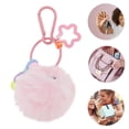 thumbnail image 3 of Unique Bargains 1 Pc Fashion Cute Coal Ball Handbag Charm Bag Accessories Pink, 3 of 5