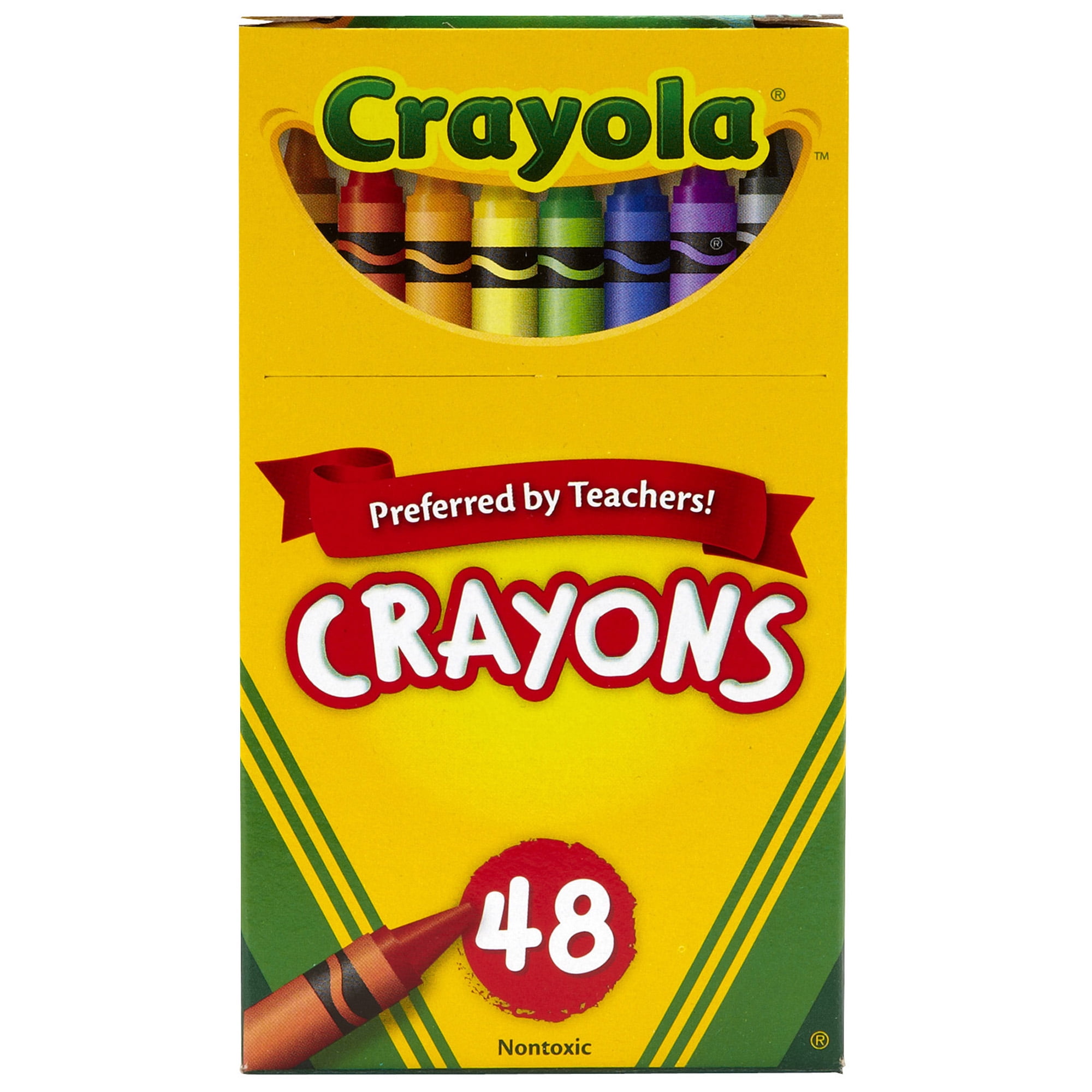 Crayola Crayons, Regular Size, 48 Per Box, 6 Boxes - Walmart.com