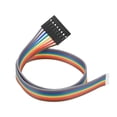thumbnail image 1 of Unique Bargains 30cm Female to Tined Tip Cable for Arduino, Breadboard Jumper Wires, 8-Pin, 1 Count, 1 of 4