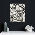 thumbnail image 4 of COMIO Bauhaus Minimalist Abstract Posters，black Geometric Line Canvas Wall Art Mid Century Modern Prints Painting,unique Aesthetic Funky Boho Wall Decor for Bedroom Living Room, 4 of 4