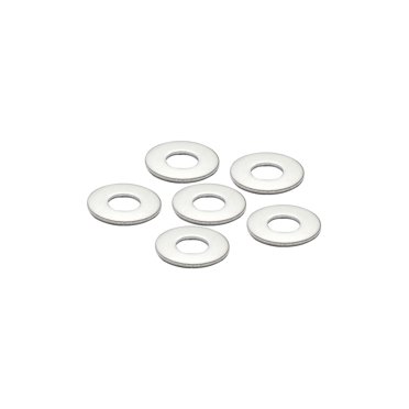 Rondelles Plates 1/4 Pouces USS en Acier Inoxydable 304 (Lot de 100) - Durables, Résistantes à la Rouille, Robustes, Matériel Essentiel pour Projets de Construction et Bricolage