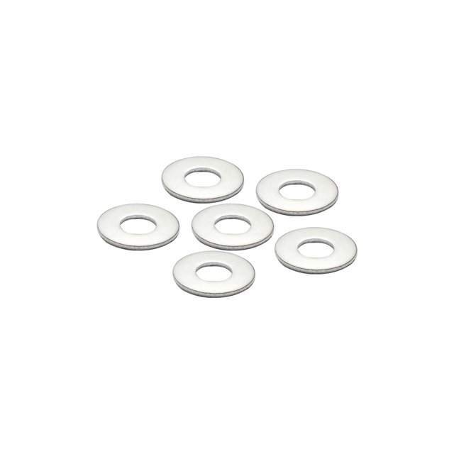 Rondelles Plates 1/4 Pouces USS en Acier Inoxydable 304 (Lot de 100) - Durables, Résistantes à la Rouille, Robustes, Matériel Essentiel pour Projets de Construction et Bricolage