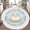 Color 4, variant on Washable Non Slip 6ft Round Rug, Pastel Bow Striped Soft Colors Circle Area Rugs with Tassels Carpet for Nursery Bedroom Living Room Playroom Tent Rug Tent Castle