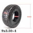 thumbnail image 1 of Greenne 9 Inch 9X3.50-4 Outer Tyre For Electric Tricycles And Atv Wheelbarrow, 1 of 8