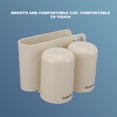 thumbnail image 4 of Toothbrush Holders Wall Mounted, Automatic Toothpaste Squeezer Dispenser, No Nails Wall Friendly Multi Functional Toothbrush Holder for Bathroom and Vanity, Easy To Install, 4 of 8