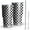 Black White Checkered, variant on 30oz Black White Checkered Pattern Tumblers Stainless Steel Tumbler with Lid and Straw,Vacuum Insulated Double Wall Travel Tumbler Cups Mug with Cleaning Brush for Coffee,Tea