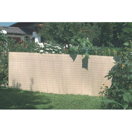 Boen Privacy Fence Netting Wheat/Beige 6' x 50', w/ Reinforced